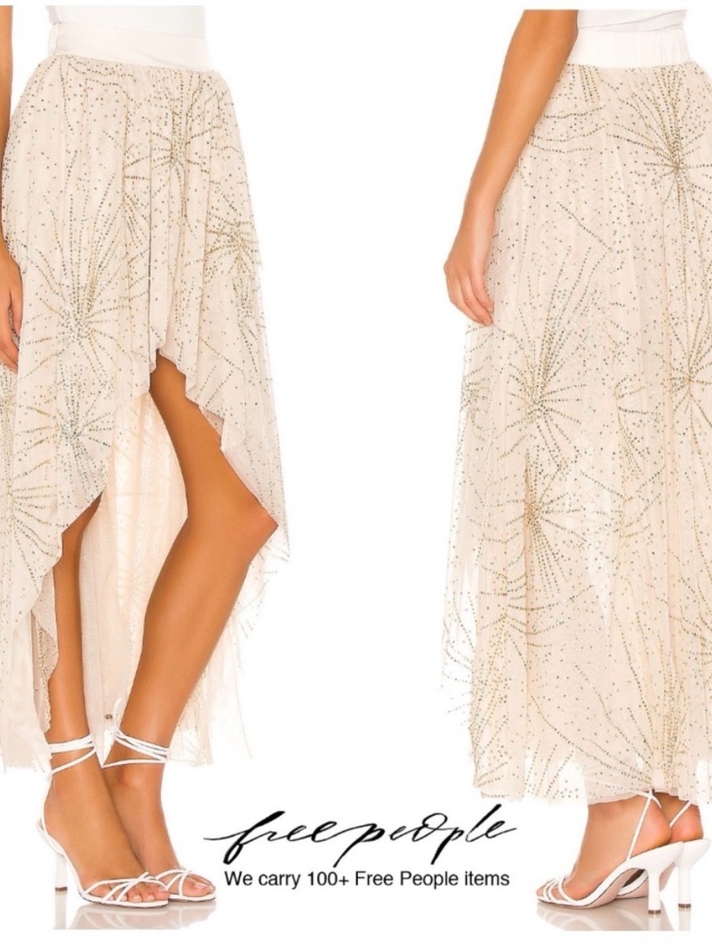 NWT Free People Can't Stop The Feeling Tulle Tutu Skirt Medium